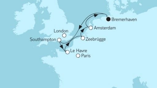 Mein Schiff 3: Westeuropa mit Amsterdam II / Â©Â TUI Cruises