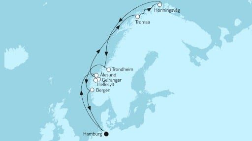 Mein Schiff 4 Norwegen mit Nordkap I / Â© TUI Cruises
